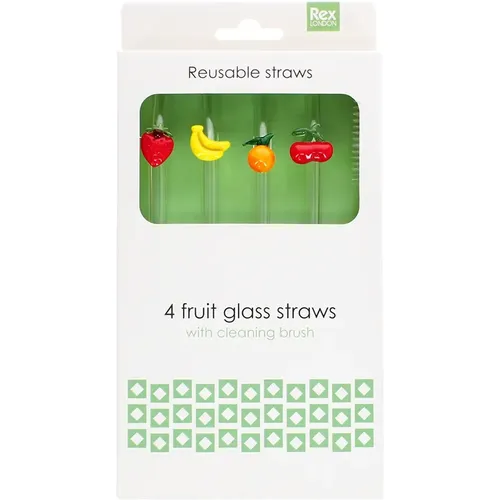 Paille Fruits Rex London (x4) - Rex London - Modalova