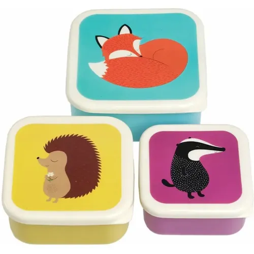 Lunch box à snack Rusty The Fox And Friends (x3) - Rex London - Modalova