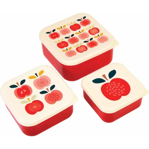 Lunch box casse-croute Vintage Apple (x3) - Rex London - Modalova