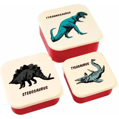 Lunch box à goûter Prehistoric Land (x3) - Rex London - Modalova