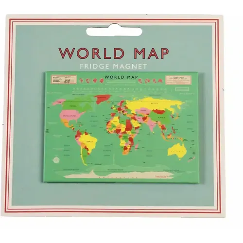 Aimant de réfrigérateur World Map - Rex London - Modalova