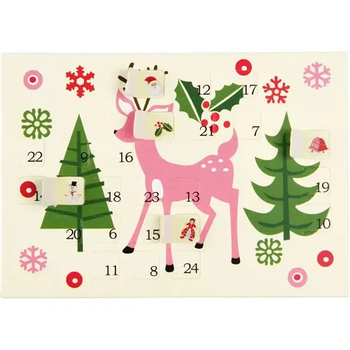Carte de noël miniature de l'avent 50S Christmas - Rex London - Modalova
