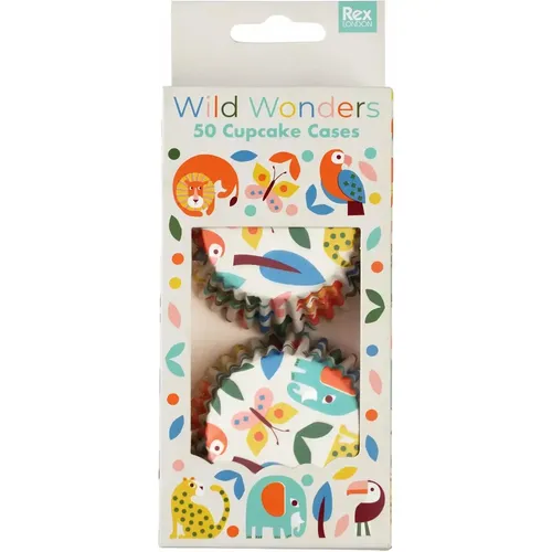 Moule à cupcakes Wild Wonders (x50) - Rex London - Modalova