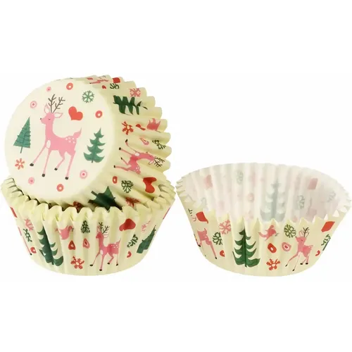 Moule à cupcakes 50'S Christmas (x50) - Rex London - Modalova