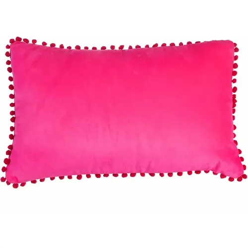 Coussin à pompon en velours - Rex London - Modalova