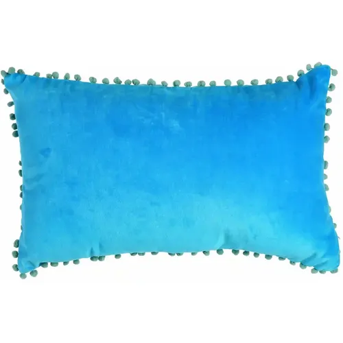 Coussin à pompon en velours - Rex London - Modalova