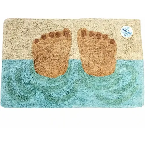 Tapis de bain en coton tufté - Rex London - Modalova
