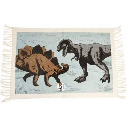 Tapis en coton imprimé dinosaure Prehistoric Land - Rex London - Modalova