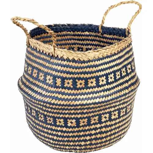 Panier de rangement en jonc de mer - Rex London - Modalova