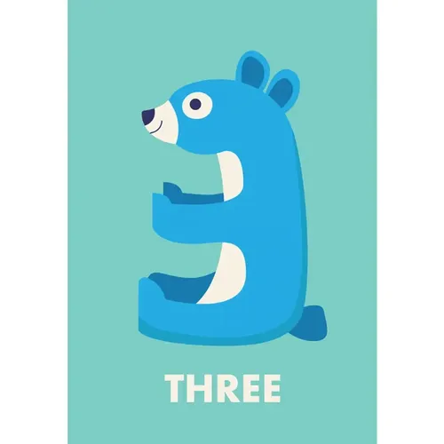 Carte d'anniversaire Ours Trois - Rex London - Modalova