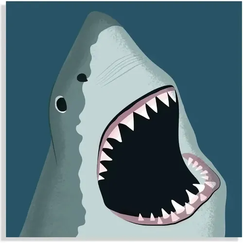 Carte d'anniversaire requins - Rex London - Modalova