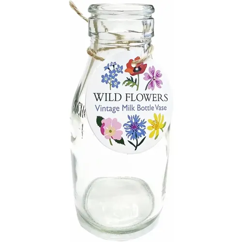 Vase bouteille de lait scolaire Wild Flowers - Rex London - Modalova