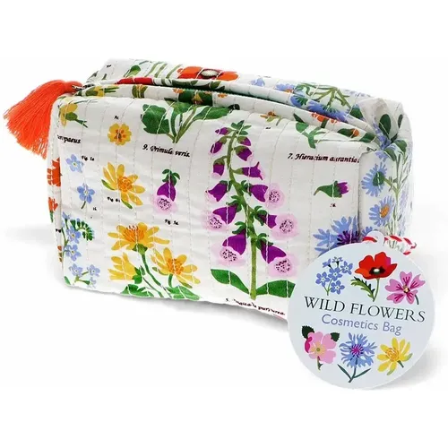 Trousse de toilette matelassée Wild Flowers - Rex London - Modalova