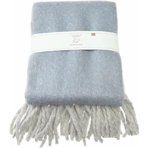 Couverture tissée à pompons - Rex London - Modalova
