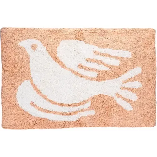 Tapis de bain en coton tufté Colombe - Rex London - Modalova