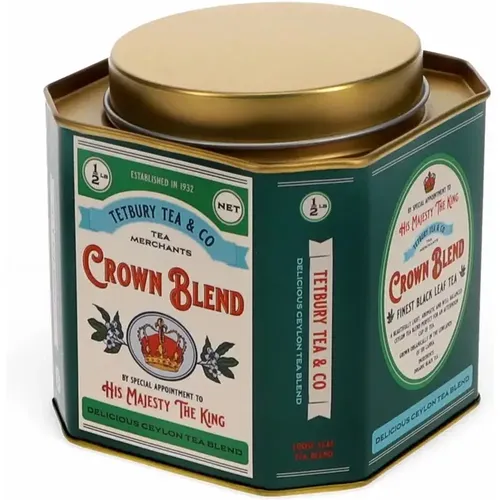 Boîte à thé en métal Crown Blend - Rex London - Modalova