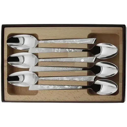 Coffret de 6 cuillers table inoxdecor natura - Roger Orfèvre - Modalova
