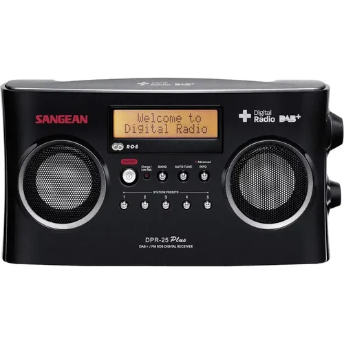 Radio portable DAB+, FM AUX chargeur de batterie DPR-25+ - Sangean - Modalova