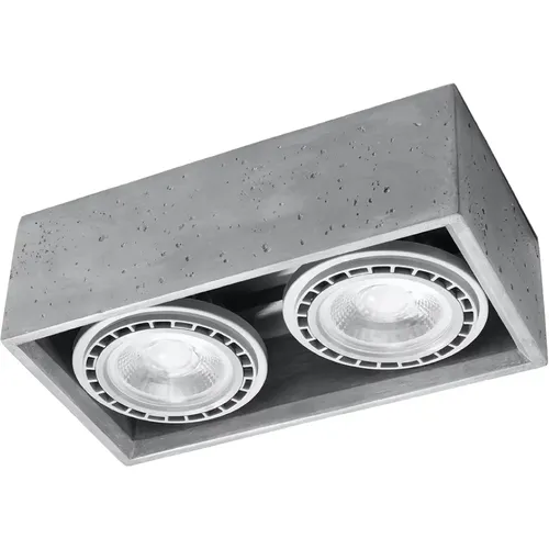Plafonnier en béton Quatro 2 - Sollux Lighting - Modalova