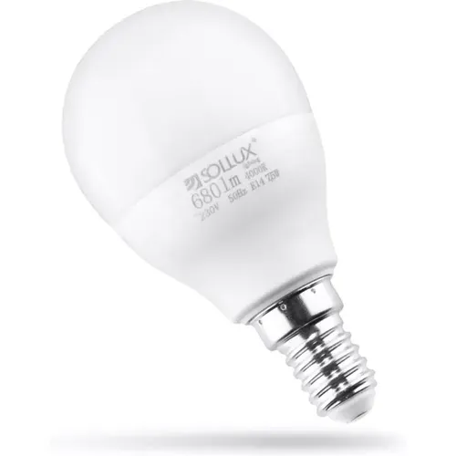 Ampoule LED E14 4000K 7,5W 680lm - Sollux Lighting - Modalova