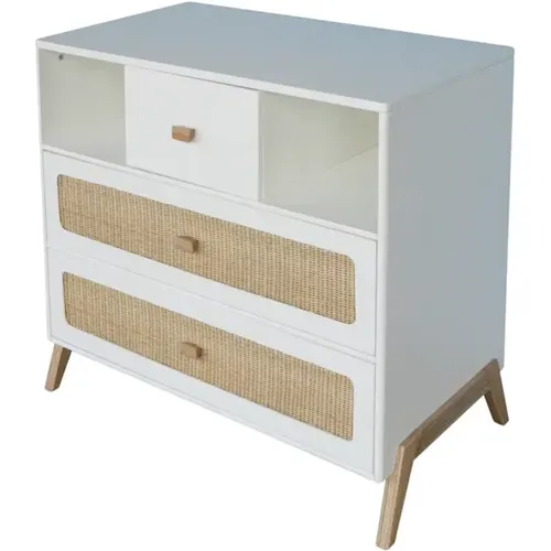 Commode en rotin Marelia - Théo Bébé - Modalova
