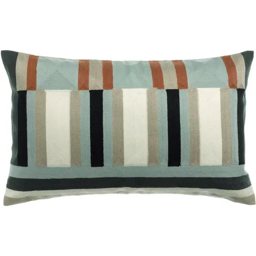 Coussin brodé Vivaraise Jason - Vivaraise - Modalova
