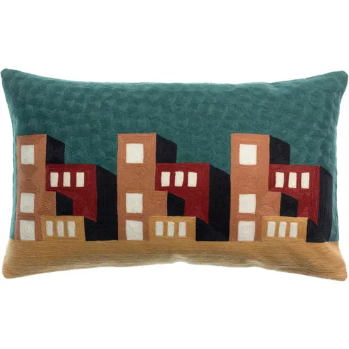Coussin brodé Vivaraise Suri - Vivaraise - Modalova