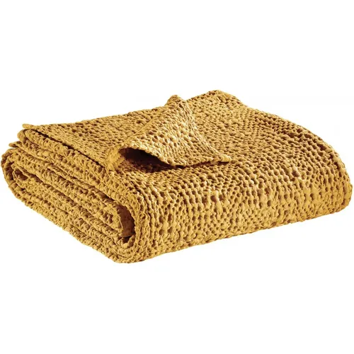 Jeté de lit coton stonewashed Tana - Vivaraise - Modalova