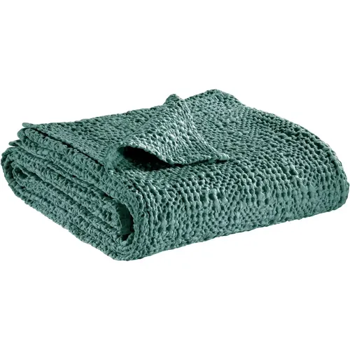 Jeté de lit coton stonewashed Tana - Vivaraise - Modalova