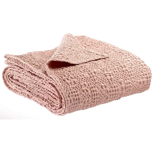 Jeté de lit coton stonewashed Tana - Vivaraise - Modalova