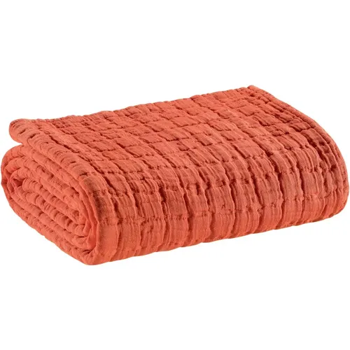 Plaid coton stonewashed Swami - Vivaraise - Modalova