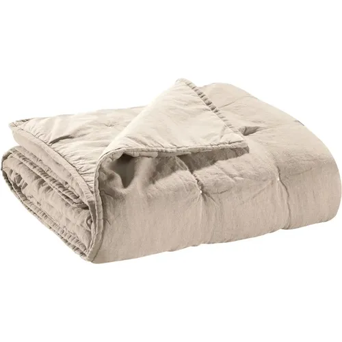 Jeté de lit coton stonewashed Zeff - Vivaraise - Modalova