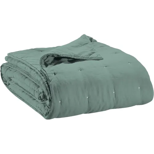 Jeté de lit coton stonewashed Zeff - Vivaraise - Modalova