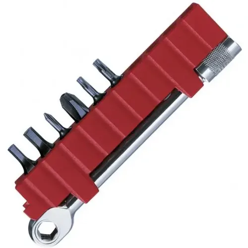 Support + cle à cliquet + embouts Swisstool - Victorinox - Modalova