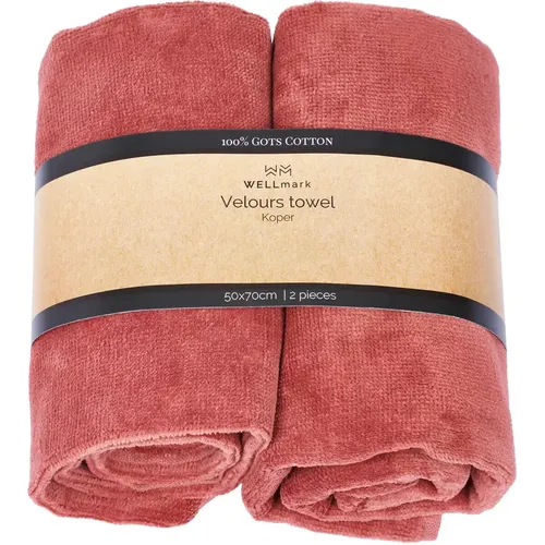 Serviette velours Wellmark 50x70 cm - Wellmark - Modalova