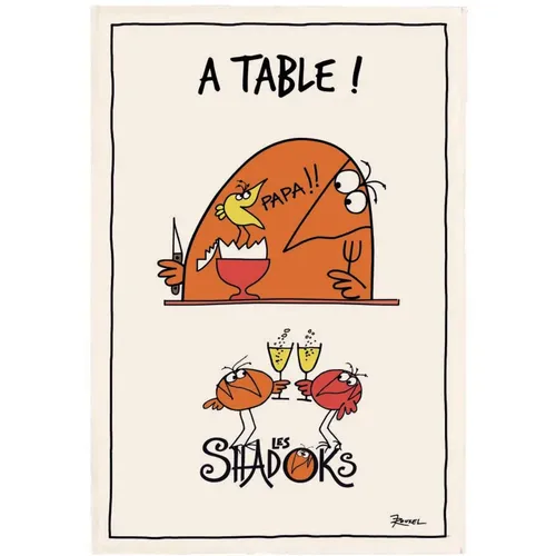 Torchon à table Winkler Shadoks - Winkler - Modalova