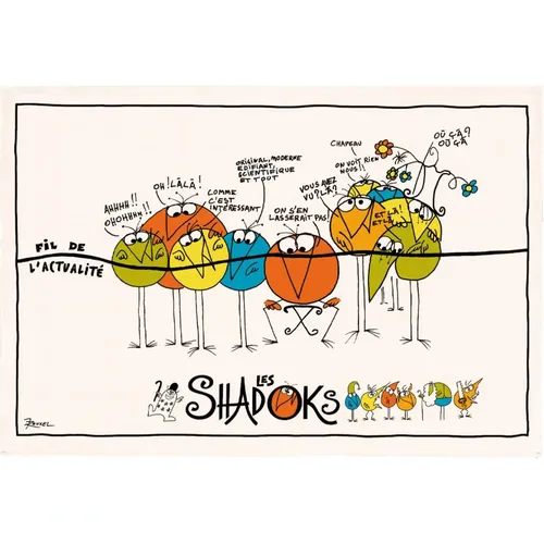 Torchon Shadoks Les Actualités - Winkler - Modalova