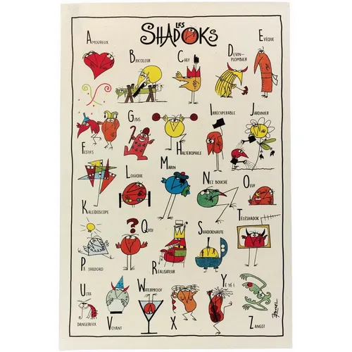 Torchon - Abécédaire Shadoks - Winkler - Modalova