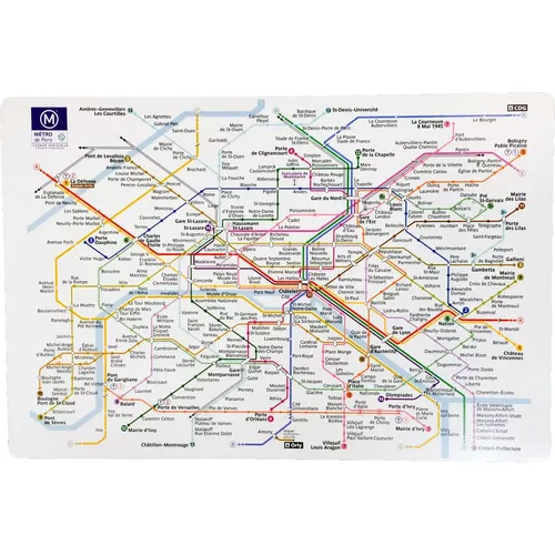 Set de table Plan Ratp Winkler - Winkler - Modalova