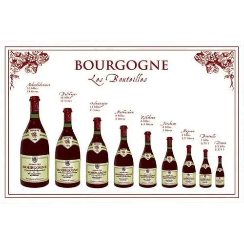 Torchon - Bouteilles Bourgogne - Winkler - Modalova
