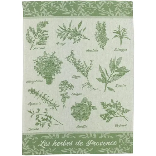 Torchon Jacquard Herbes de provence - Winkler - Modalova