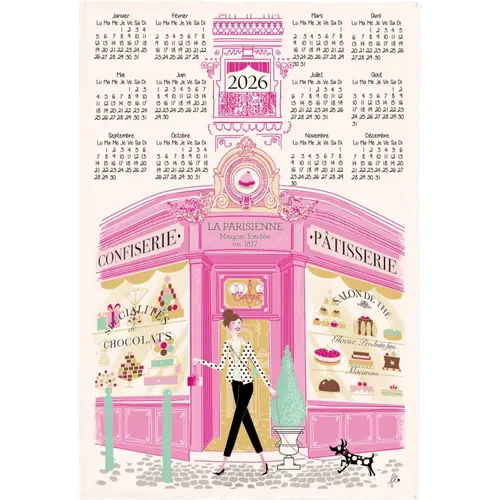 Torchon fac. patisserie calendrier 2026 - Winkler - Modalova