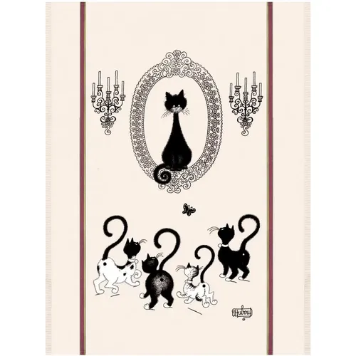 Grand torchon - Portrait de Chat Dubout - Winkler - Modalova