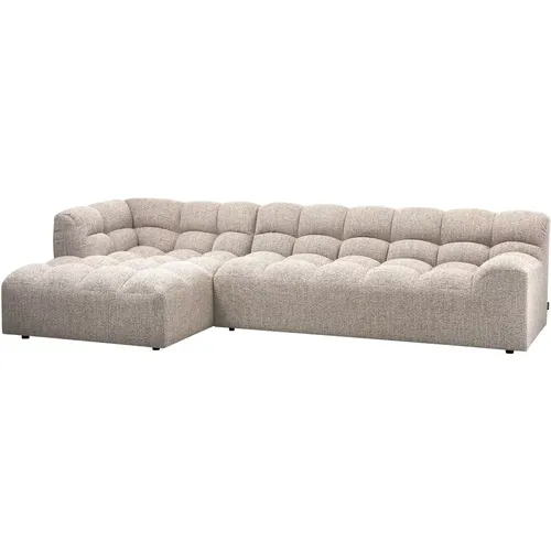 Chaise longue gauche tissu tisse mélange Allure - Woood - Modalova