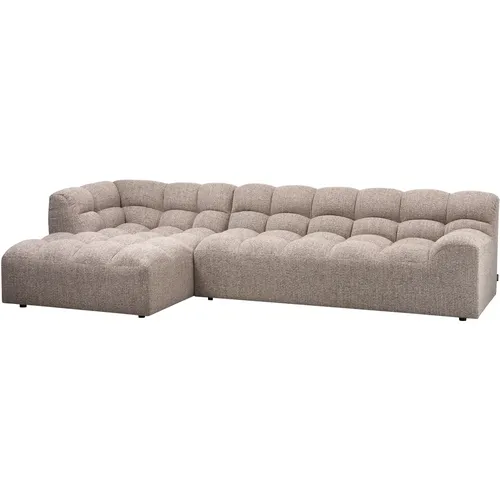 Chaise longue gauche tissu tisse mélange Allure - Woood - Modalova