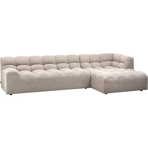 Chaise longue droite tissu tisse mélange Allure - Woood - Modalova