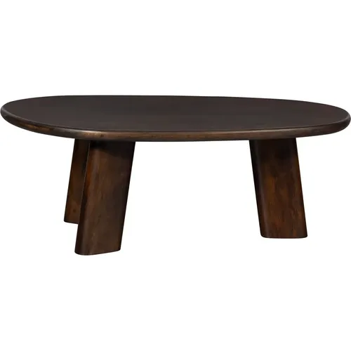 Table basse bois de manguier Roundly - Woood - Modalova