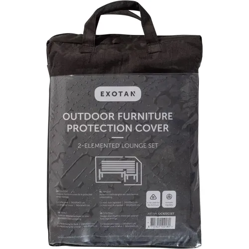Housse de protection ensemble lounge garden pour 2 éléments Exotan - Woood - Modalova