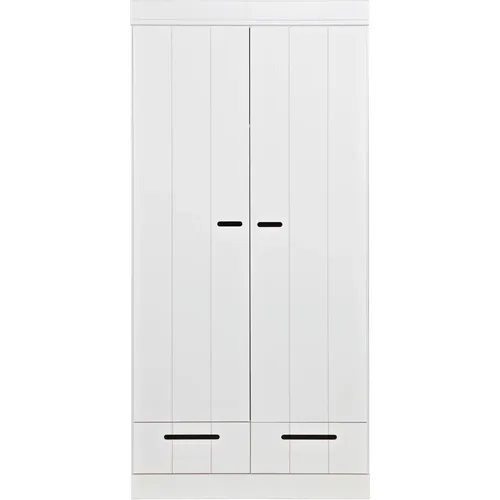 Armoire 2 portes avec tiroirs Connect - Woood - Modalova