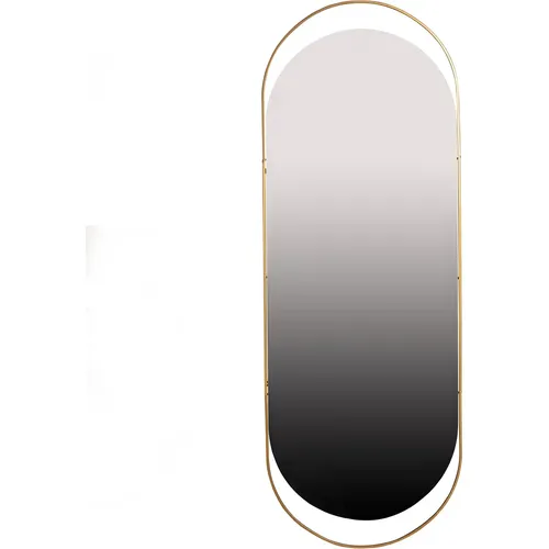 Miroir ovale Woood Sanou - Woood - Modalova